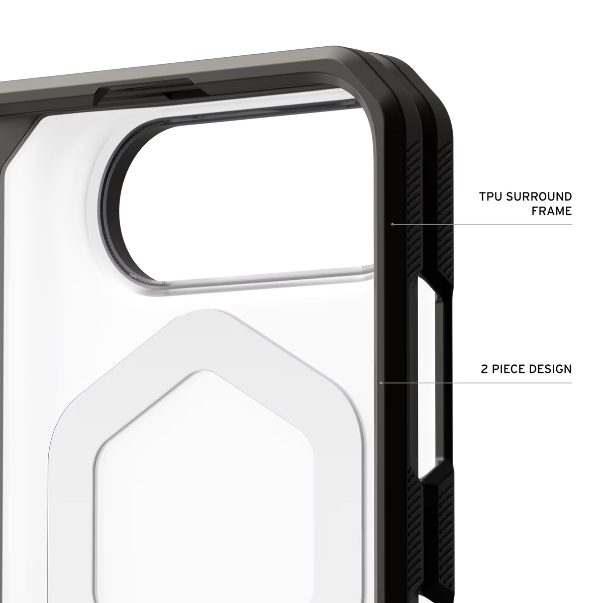 UAG Mouve MagSafe - etui do iPhone Duo kompatybilne z MagSafe ice