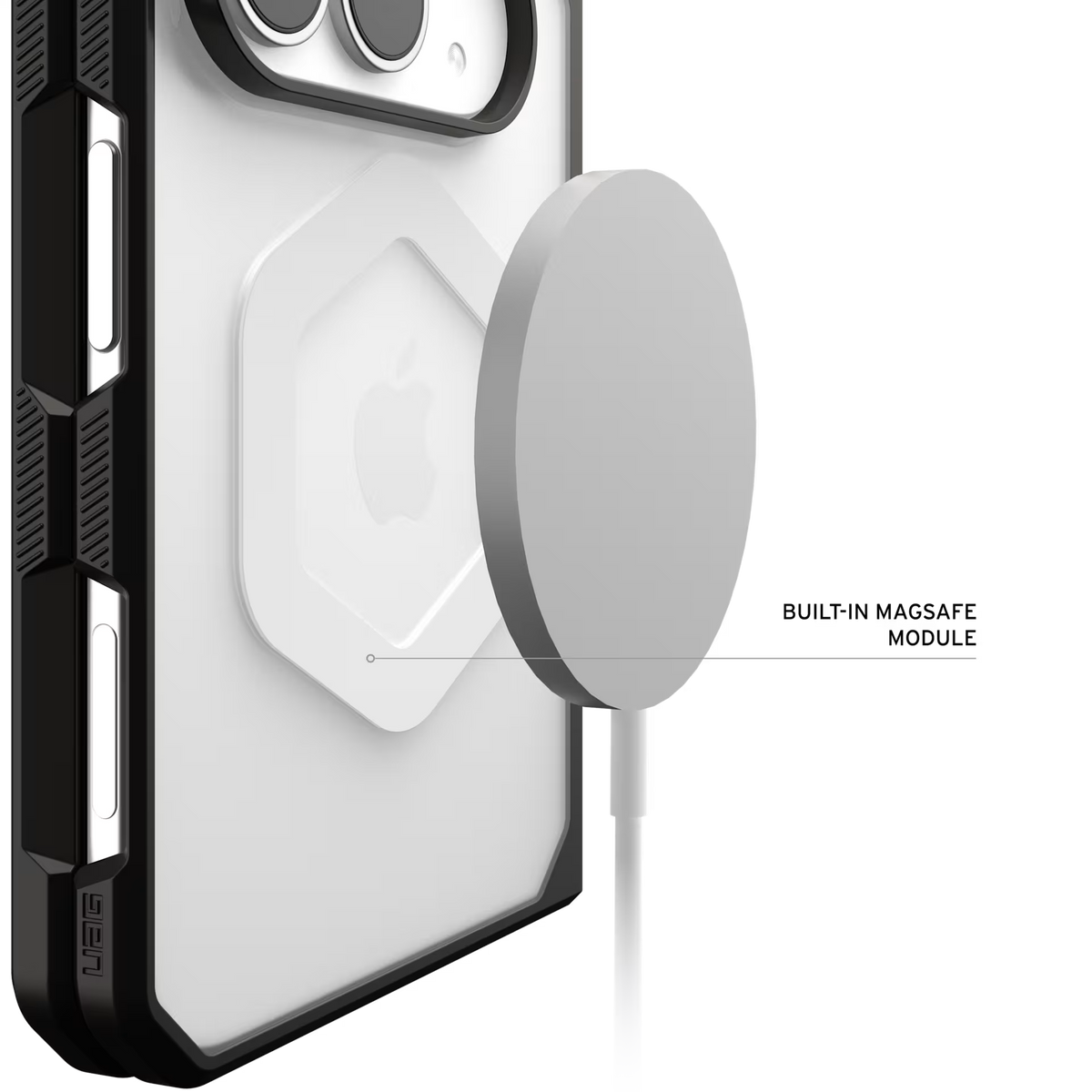 UAG Mouve MagSafe - etui do iPhone Duo kompatybilne z MagSafe ice