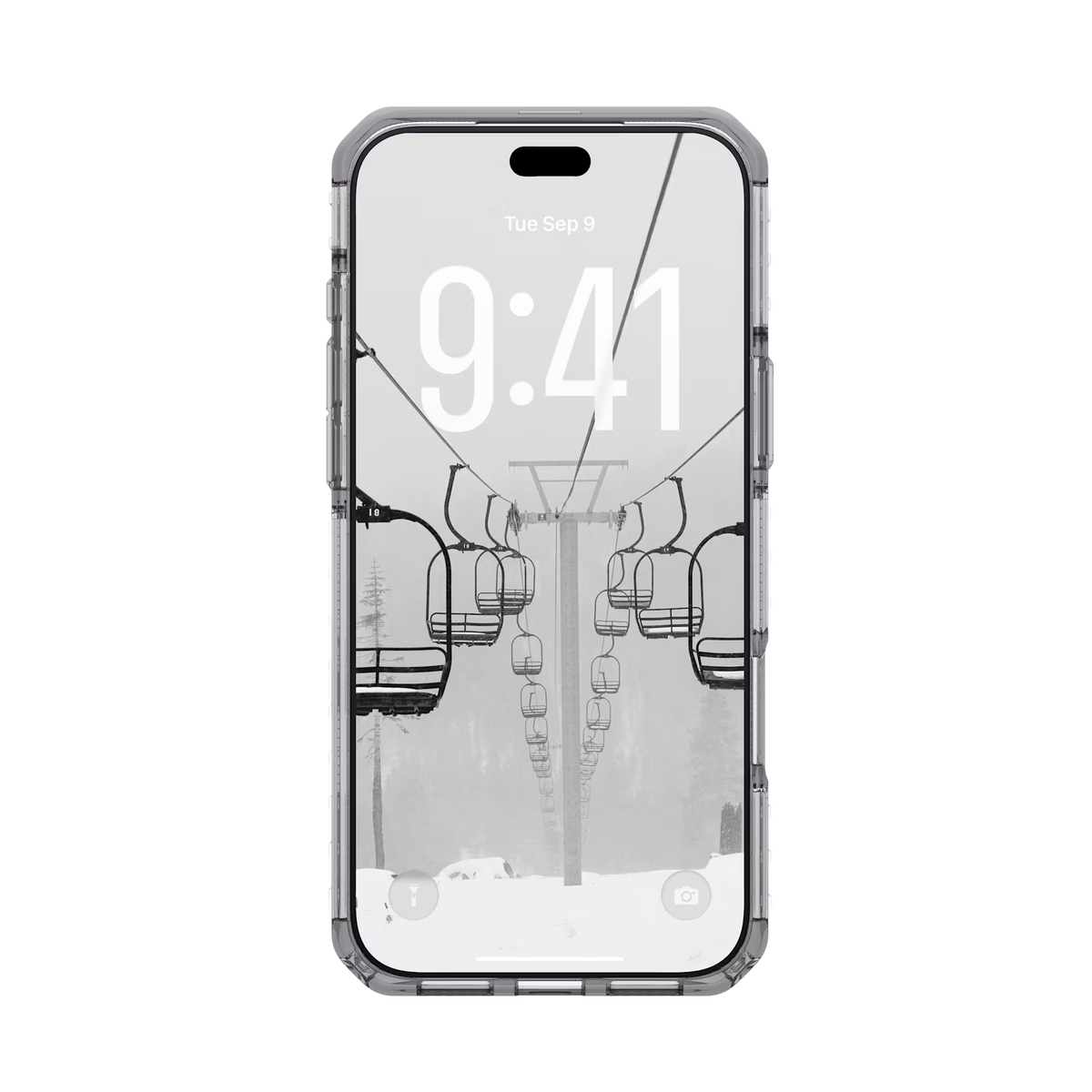 UAG Plyo LT MagSafe - etui do iPhone 18 Pro / 17 Pro kompatybilne z MagSafe ice/smoke