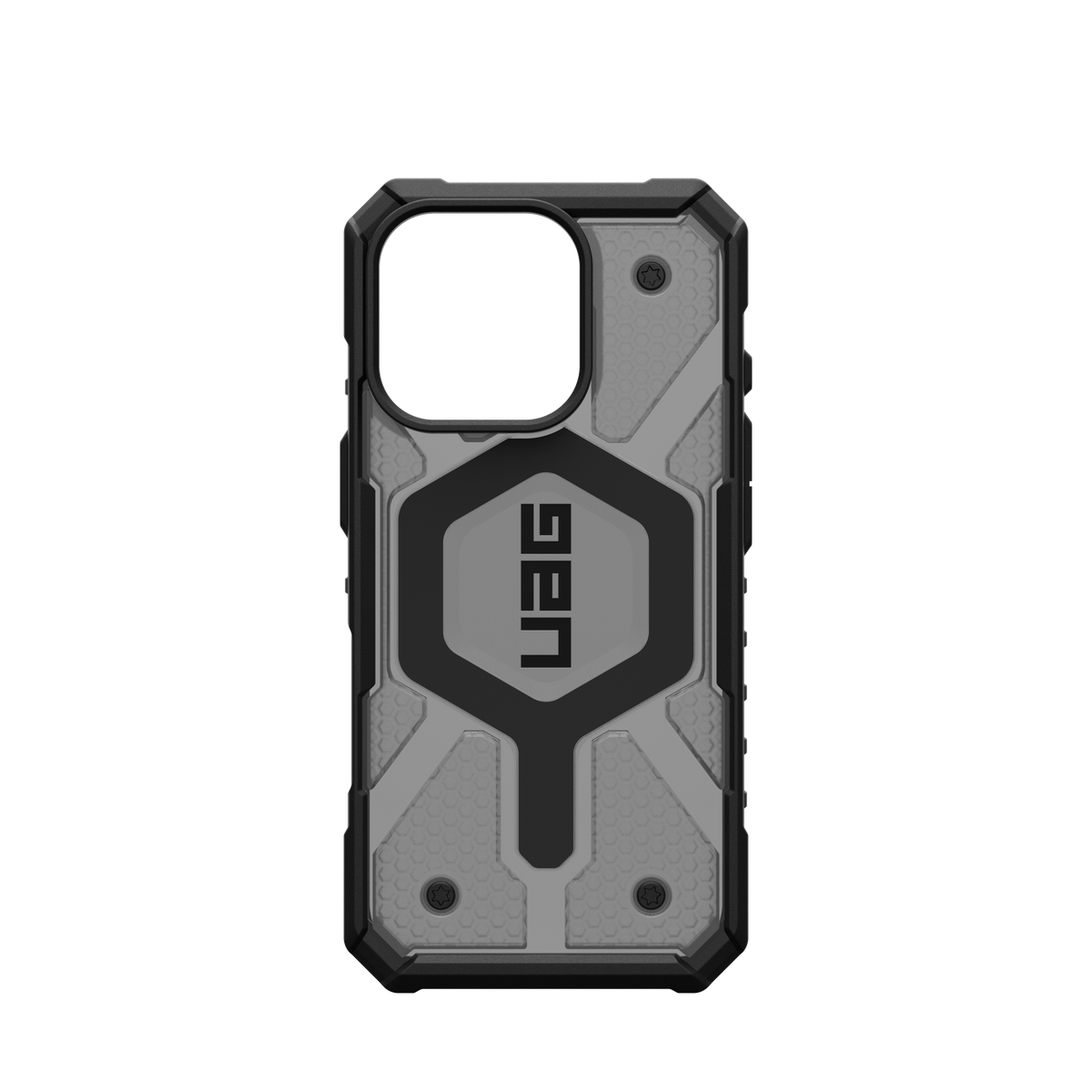 UAG Pathfinder Clear Magsafe - obudowa ochronna do iPhone 16 Pro kompatybilna z MagSafe ash