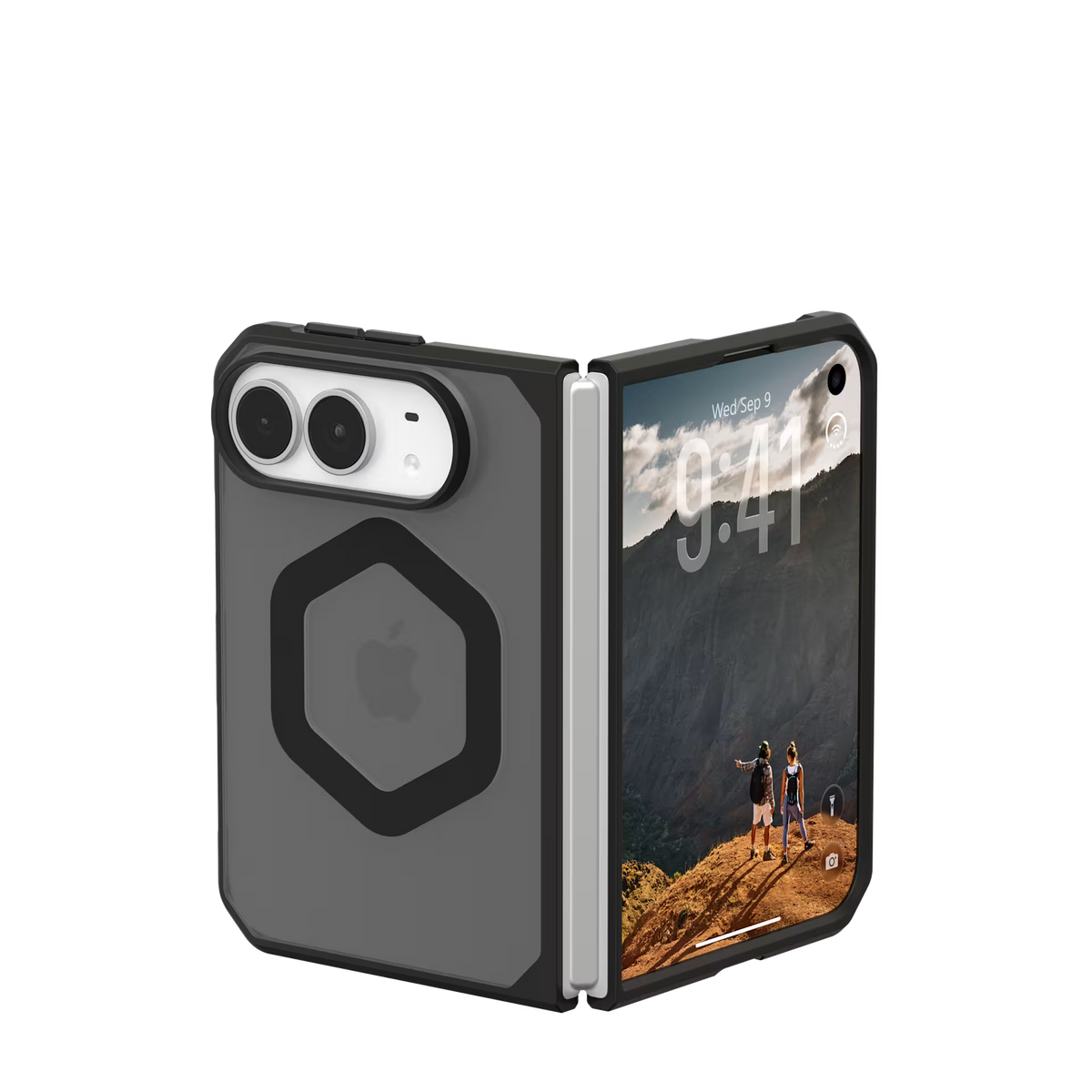 UAG Mouve MagSafe - etui do iPhone Duo kompatybilne z MagSafe ash