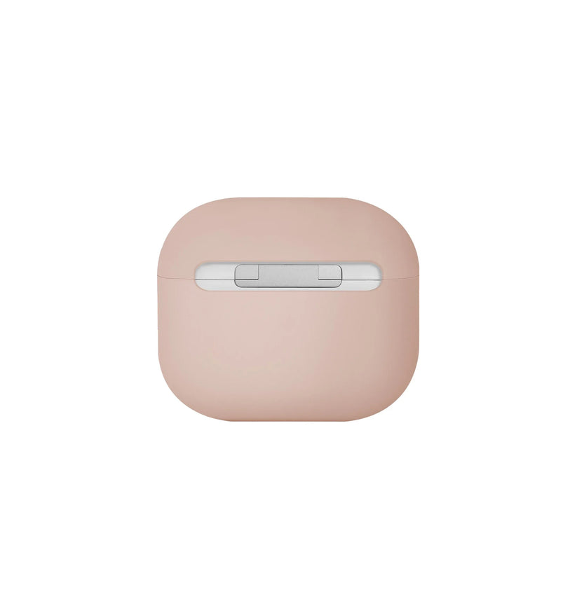 UNIQ Lino - etui silikonowe do AirPods 4 różowe