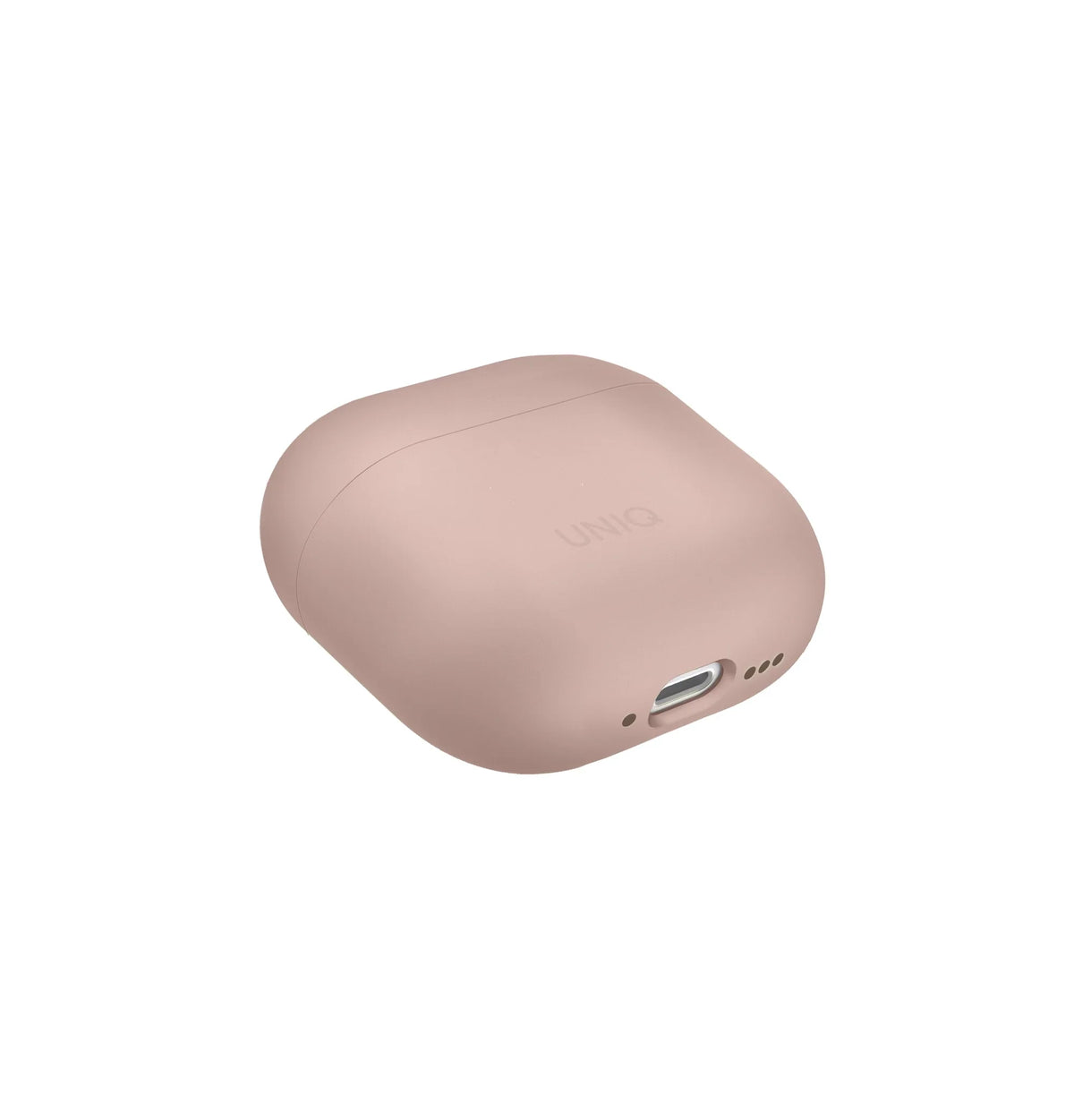 UNIQ Lino - etui silikonowe do AirPods 4 różowe