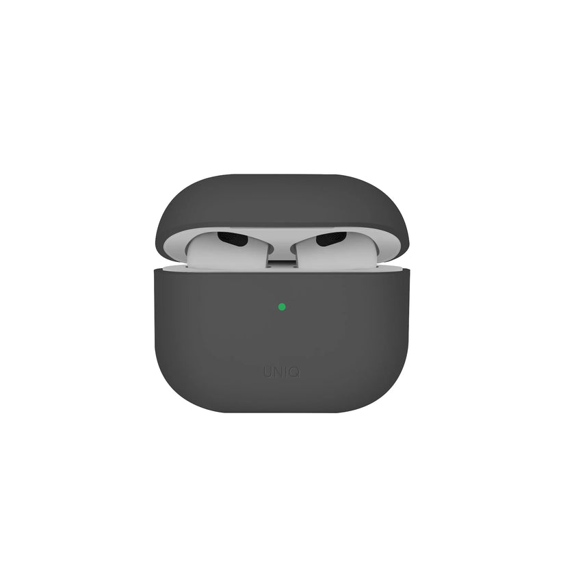 UNIQ Lino - etui silikonowe do AirPods 4 szary