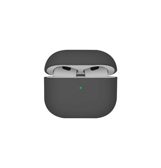 UNIQ Lino - etui silikonowe do AirPods 4 szary