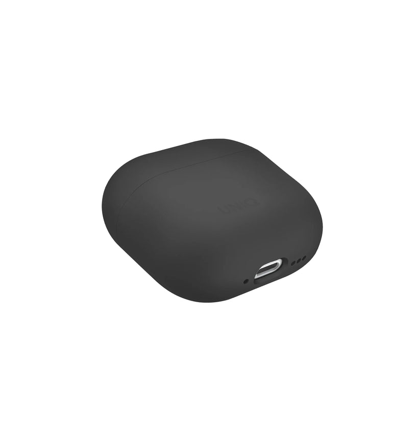 UNIQ Lino - etui silikonowe do AirPods 4 szary