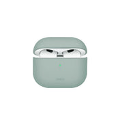 UNIQ Lino - etui silikonowe do AirPods 4 zielony