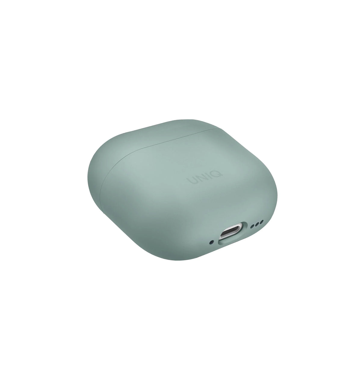 UNIQ Lino - etui silikonowe do AirPods 4 zielony