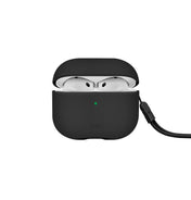 UNIQ Lyden DS - etui ze sztucznej skóry do AirPods 4 czarne