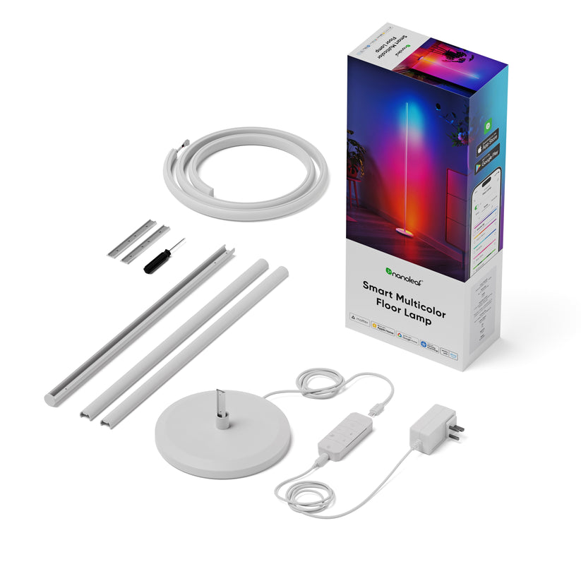 Nanoleaf Floor Lamp - inteligentna lampa podłogowa biała
