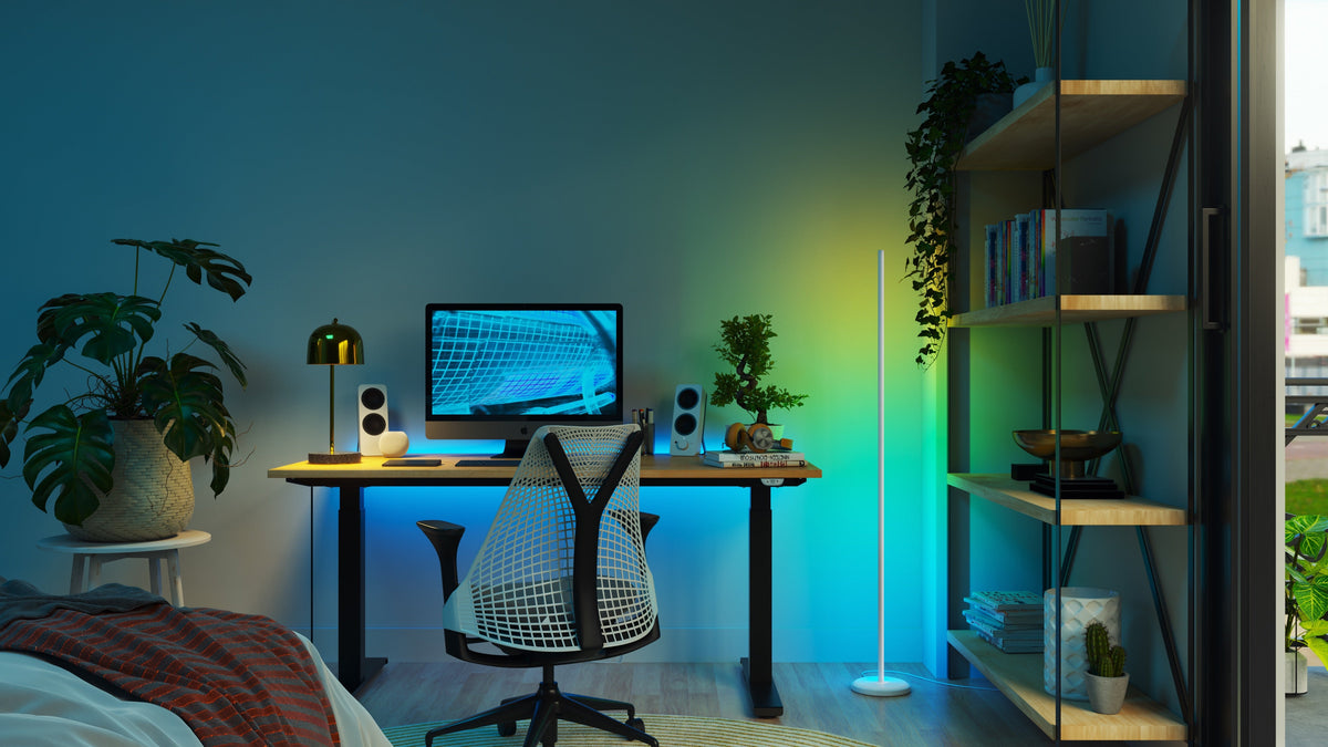 Nanoleaf Floor Lamp - inteligentna lampa podłogowa biała
