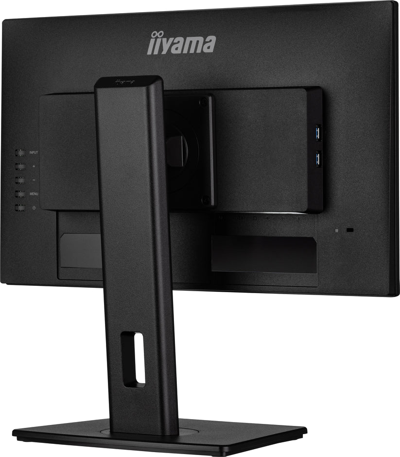 IIYAMA Monitor 21,5" ProLite IPS, 100Hz, FreeSync, PIVOT, 0.4ms, HDMI, DP, 4xUSB 3.2, 2x2W, HAS(150mm) czarny