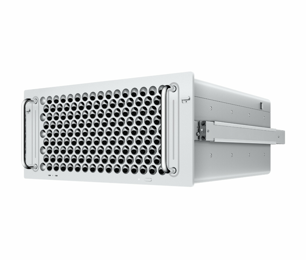 Apple Mac Pro, M2 Ultra z 24‑rdzeniowym CPU, 60‑rdzeniowym GPU i 32‑rdzeniowym systemem Neural Engine 64GB RAM 1TB SSD - do montażu w szafie serwerowej