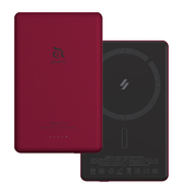 Adam Elements Gravity C5 - magnetyczny powerbank bezprzewodowy 5000 mAh czerwony