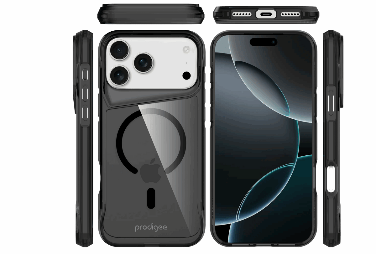 Prodigee SuperHero - etui z MagSafe do iPhone 17 Pro smoke
