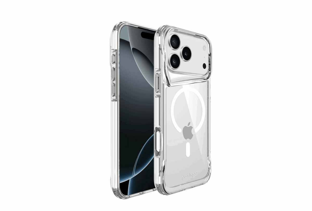 Prodigee SuperHero - etui z MagSafe do iPhone 17 Pro Max clear