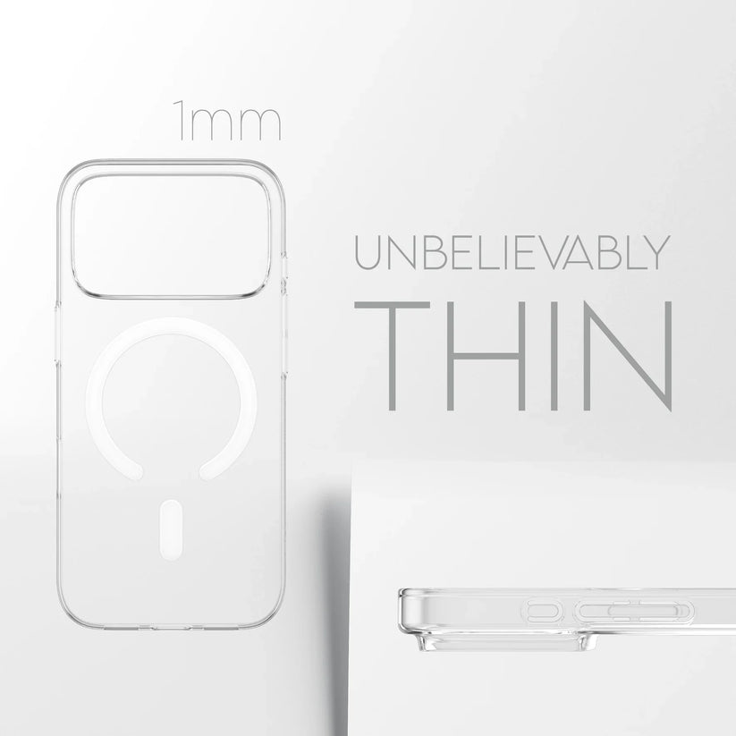 Care by PanzerGlass SL1M - etui MagSafe do iPhone 17 Pro przezroczyste