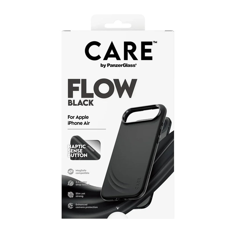 Care by PanzerGlass Feature Flow - etui MagSafe do iPhone Air czarne