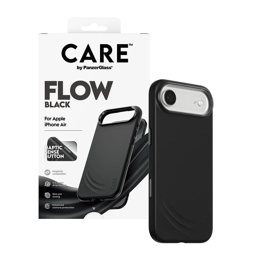 Care by PanzerGlass Feature Flow - etui MagSafe do iPhone Air czarne