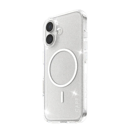 Care by PanzerGlass Flagship Urban Explorer Star Lit - etui MagSafe do iPhone 17 transparentne