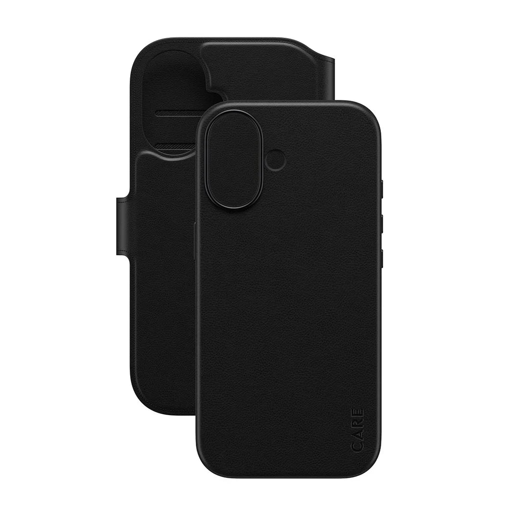 Care by PanzerGlass Feature Case Tango 2in1 - etui Magsafe z klapką 2w1 iPhone 17 czarne
