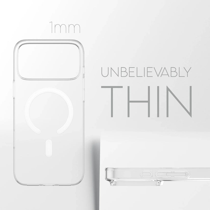 Care by PanzerGlass SL1M - etui MagSafe do iPhone 17 Pro Max przezroczyste
