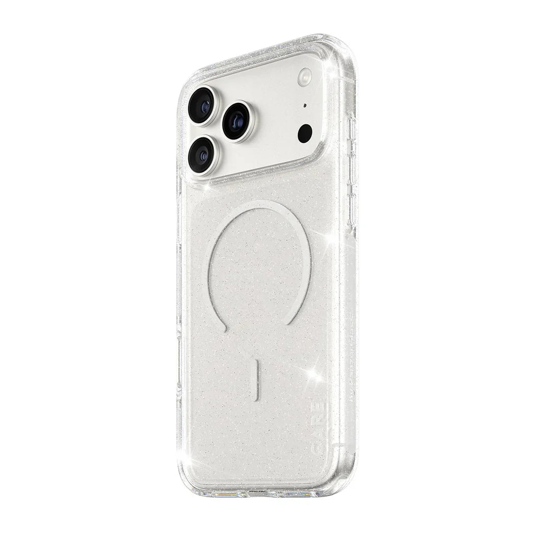 Care by PanzerGlass Flagship Urban Explorer Star Lit - etui MagSafe do iPhone 17 Pro Max transparentne