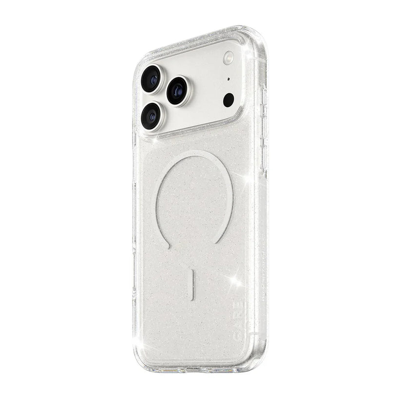 Care by PanzerGlass Flagship Urban Explorer Star Lit - etui MagSafe do iPhone 17 Pro Max transparentne