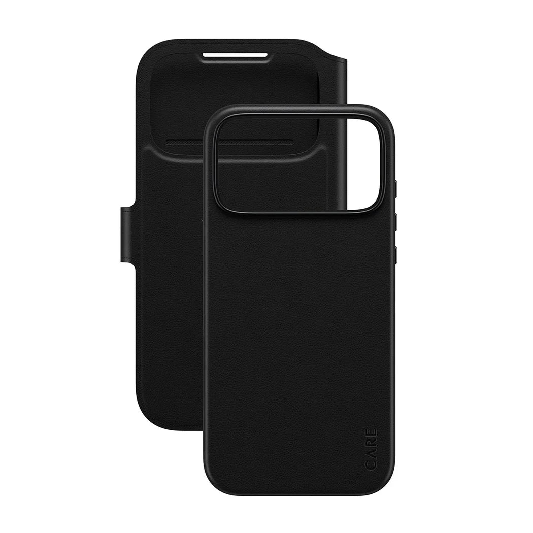 Care by PanzerGlass Feature Case Tango 2in1 - etui Magsafe z klapką 2w1 iPhone 17 Pro Max czarne