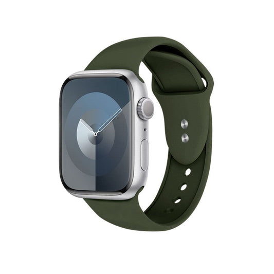 Crong Liquid - Pasek do Apple Watch 38 40 41 42 mm zielony
