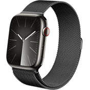 Pasek ze stali nierdzewnej Crong Milano Steel do Apple Watch 42 44 45 mm grafitowy