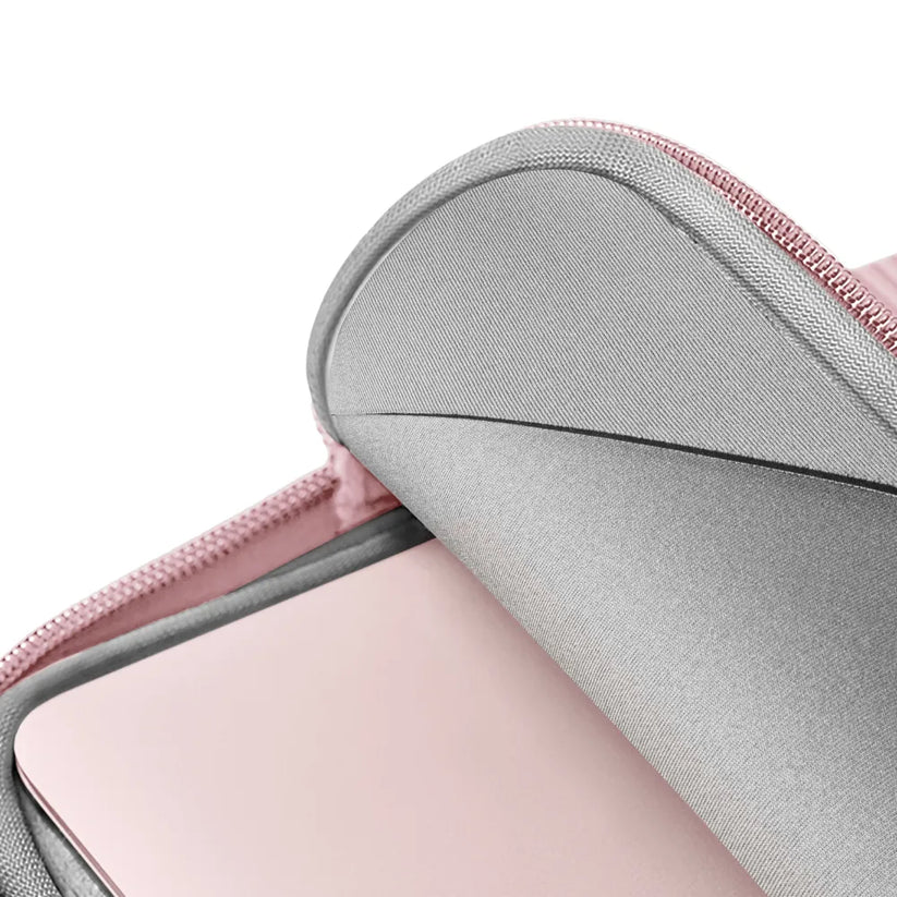UNIQ Cyprus Ridge Edition - etui neoprenowe do MacBook Air 13" MacBook Neo 13" różowe