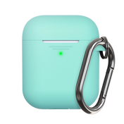 KeyBudz Elevate Keychain - silikonowe etui ochronne do AirPods 1 2 turkusowe