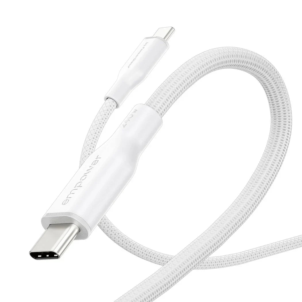 EmPower Racing by PanzerGlass - kabel USB-C USB-C 240W 1,2m biały