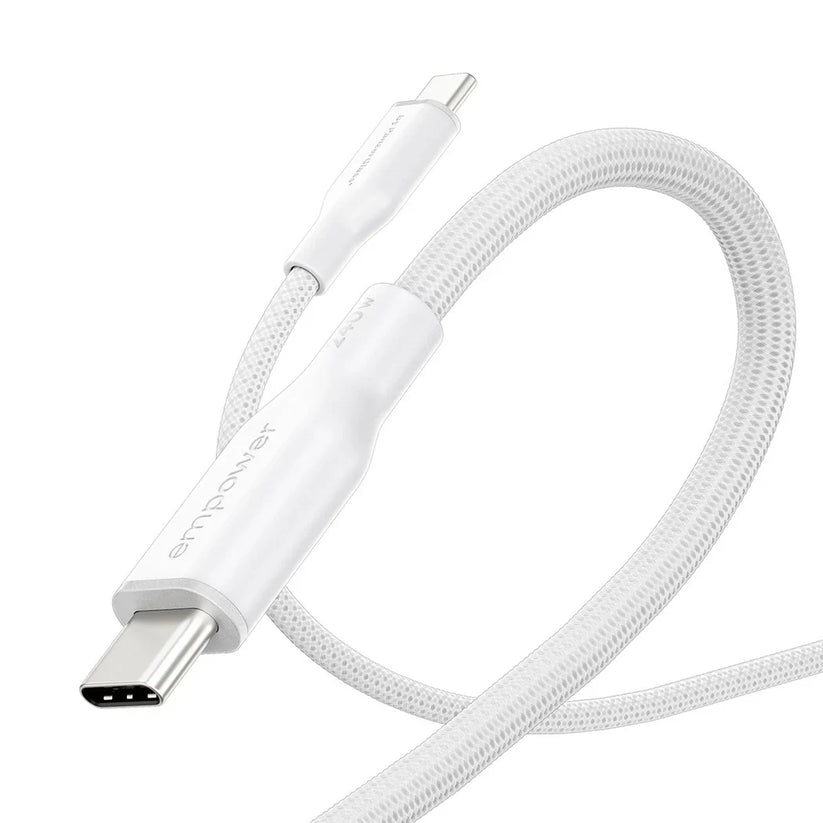 EmPower Racing by PanzerGlass - kabel USB-C USB-C 240W 2m biały