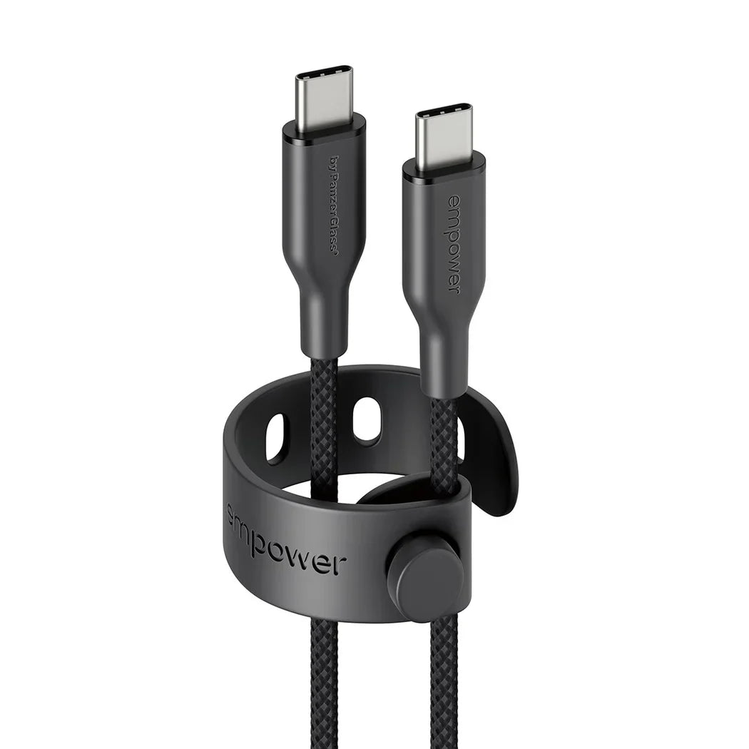 EmPower Racing by PanzerGlass - kabel USB-C USB-C 60W 2m czarny