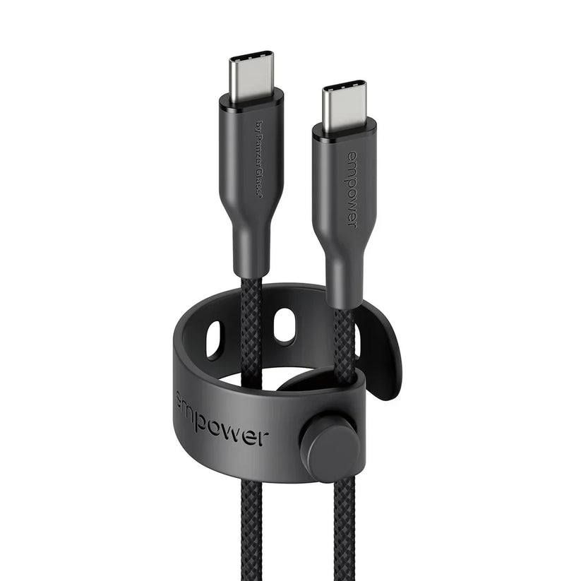 EmPower Racing by PanzerGlass - kabel USB-C USB-C 60W 2m czarny