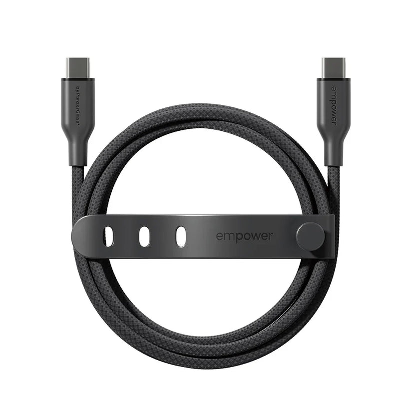 EmPower Racing by PanzerGlass - kabel USB-C USB-C 60W 2m czarny