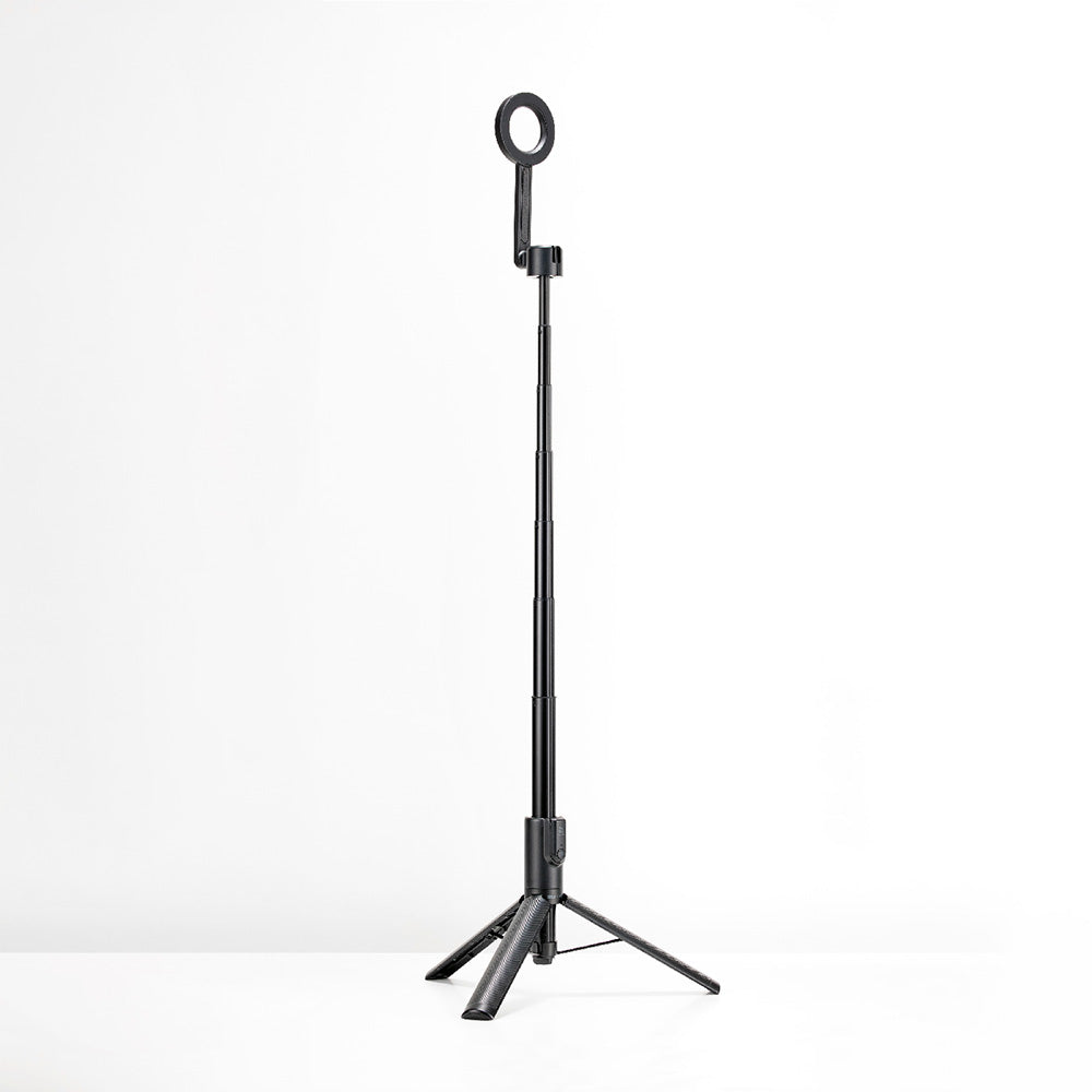 Adam Elements Selfie Pro - magnetyczny selfie stick bluetooth ze statywem i lampką LED czarny