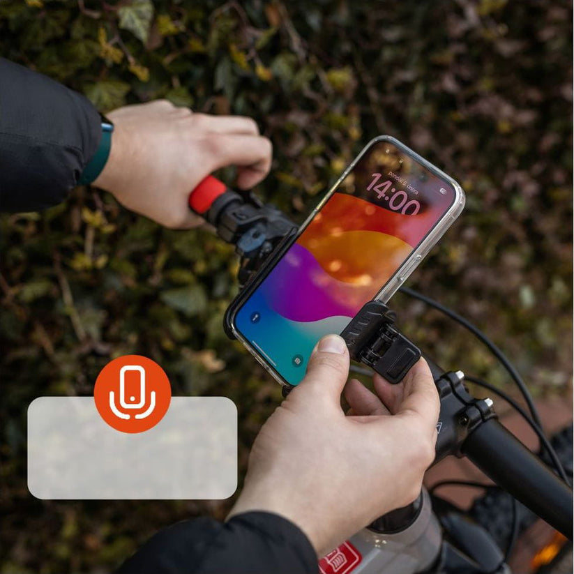 FIXED Bikee Plus - uchwyt rowerowy do telefonu czarny