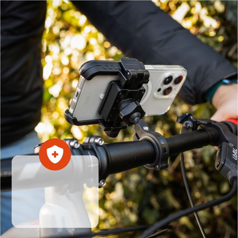 FIXED Bikee Plus - uchwyt rowerowy do telefonu czarny