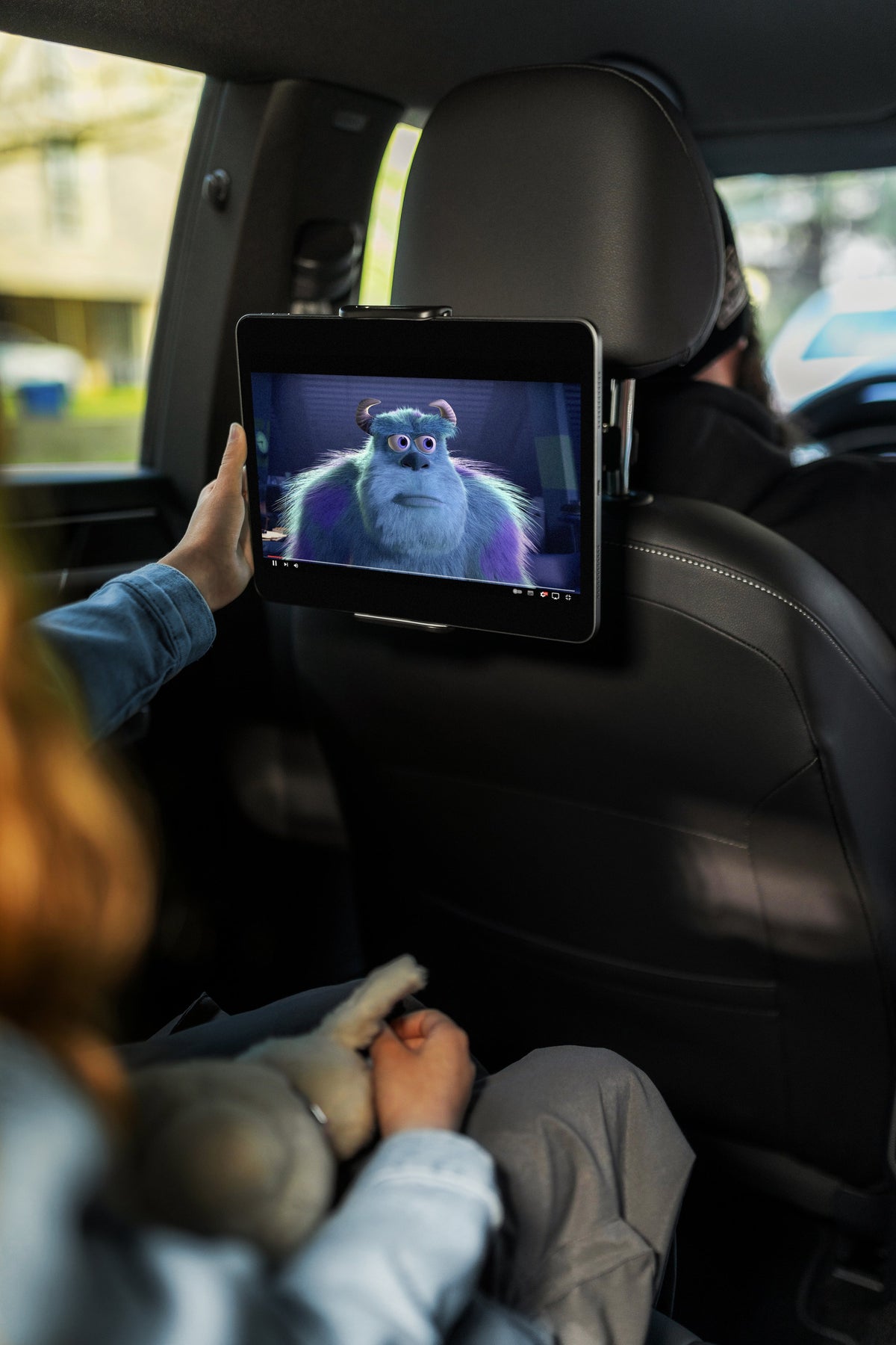 FIXED Tab Passenger 2 - uchwyt z wysięgnikiem na zagłówek do urządzeń o przekątnej ekranu 7-11" czarny