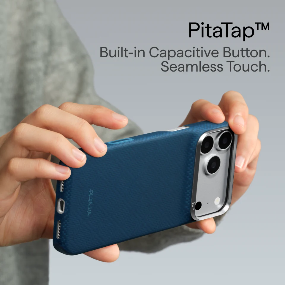 Pitaka Edge Case - etui MagSafe do iPhone 18 Pro / 17 Pro abyss blue