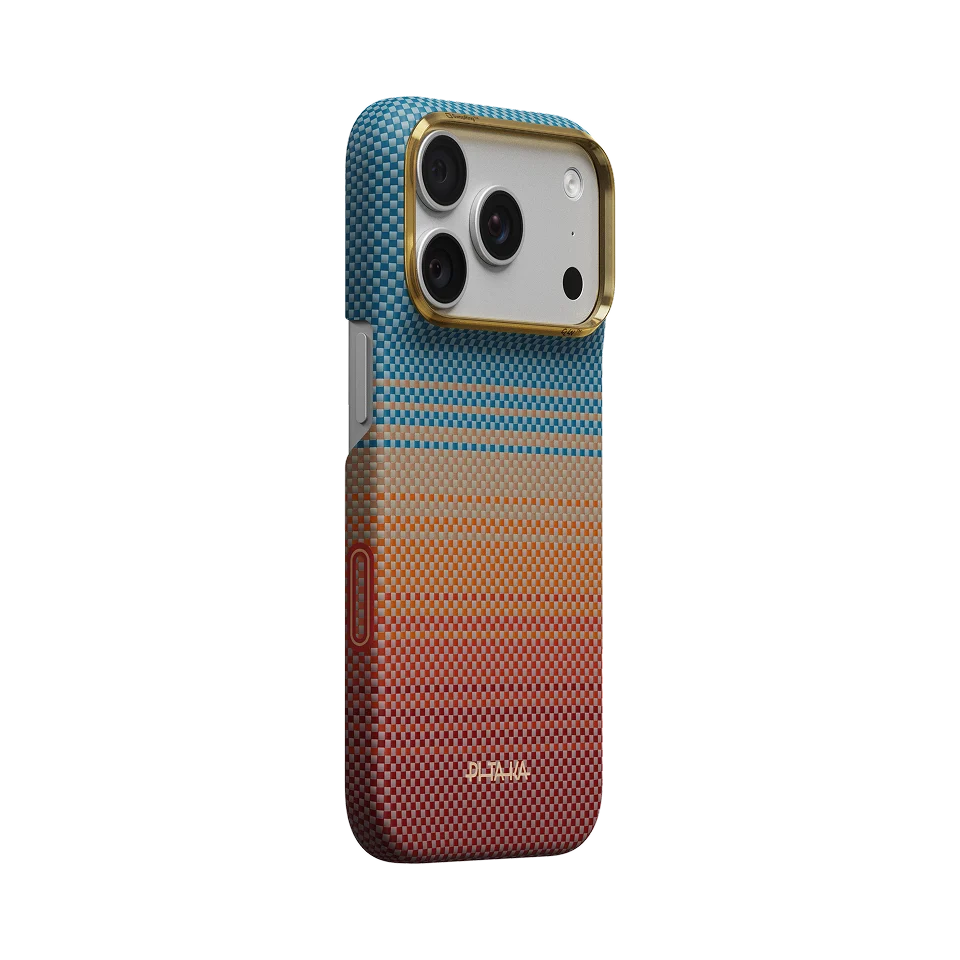 Pitaka Edge Case - etui MagSafe do iPhone 18 Pro / 17 Pro sunset california dream