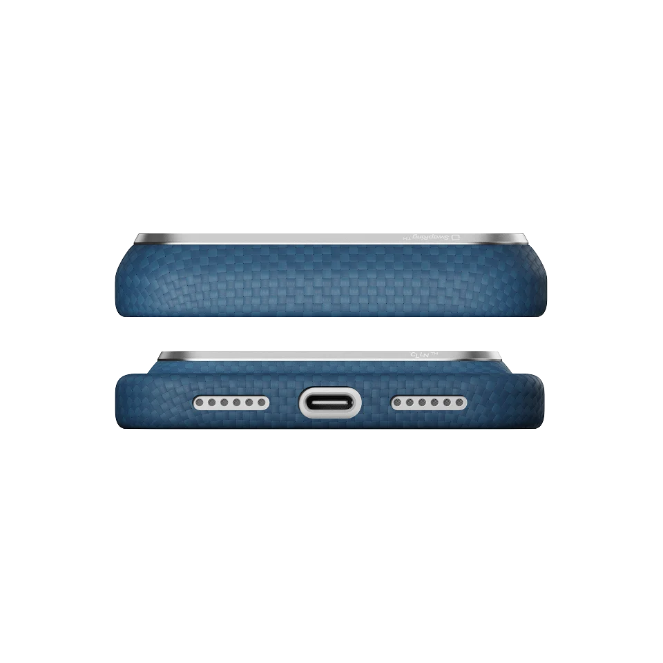 Pitaka Edge Case - etui MagSafe do iPhone 18 Pro / 17 Pro abyss blue