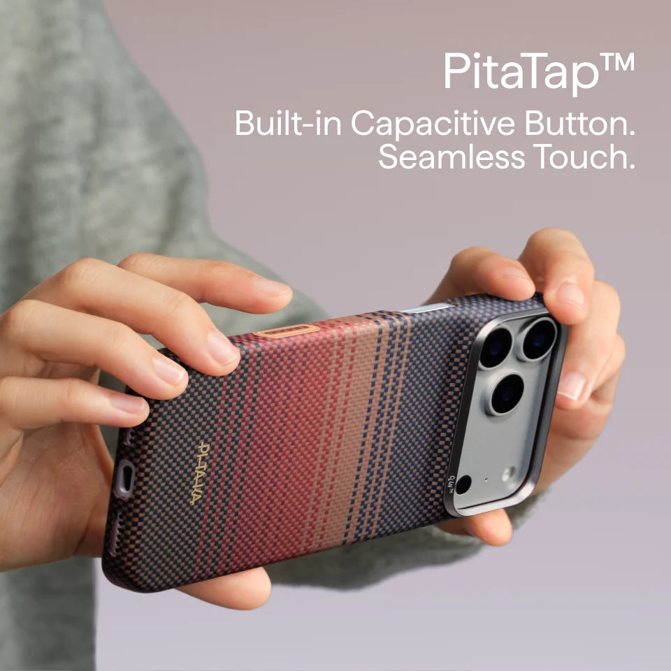 Pitaka Edge Case - etui MagSafe do iPhone 18 Pro / 17 Pro moonrise sunset