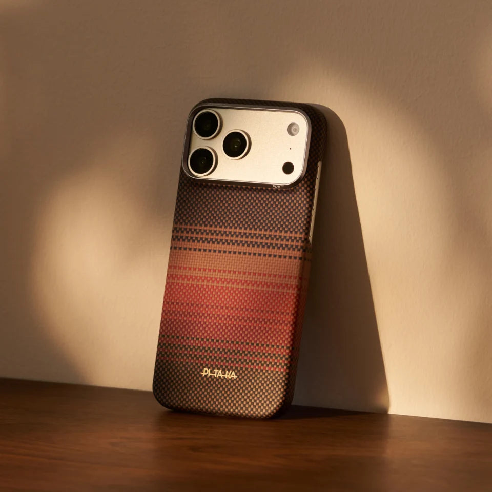Pitaka Edge Case - etui MagSafe do iPhone 18 Pro / 17 Pro moonrise sunset