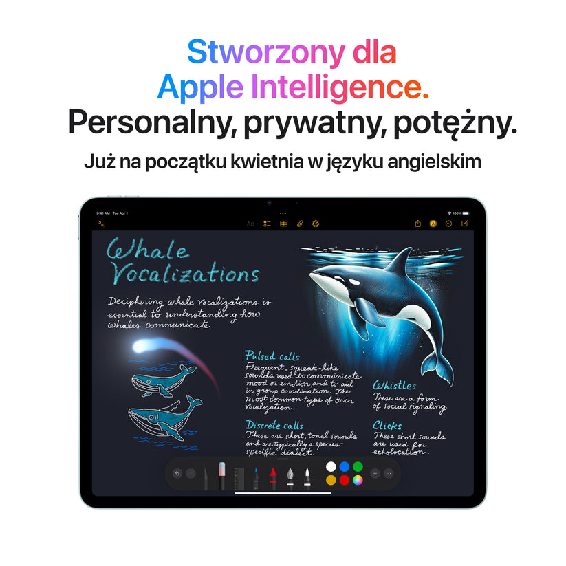 Apple iPad Air 11" M3 128GB Wi-Fi + Cellular (7.gen) księżycowa poświata - 2025