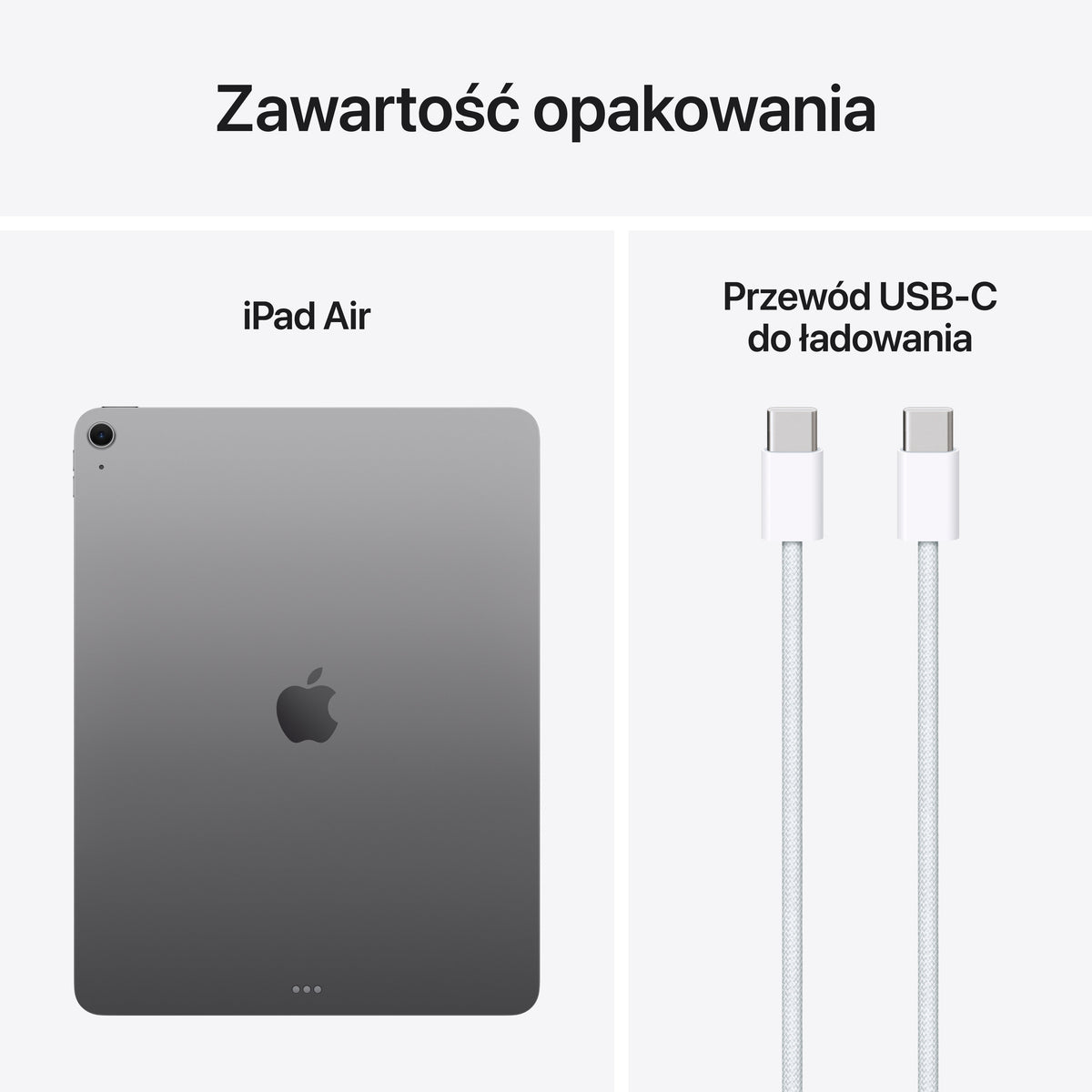 Apple iPad Air 13" M3 128GB Wi-Fi (7.gen) gwiezdna szarość - 2025