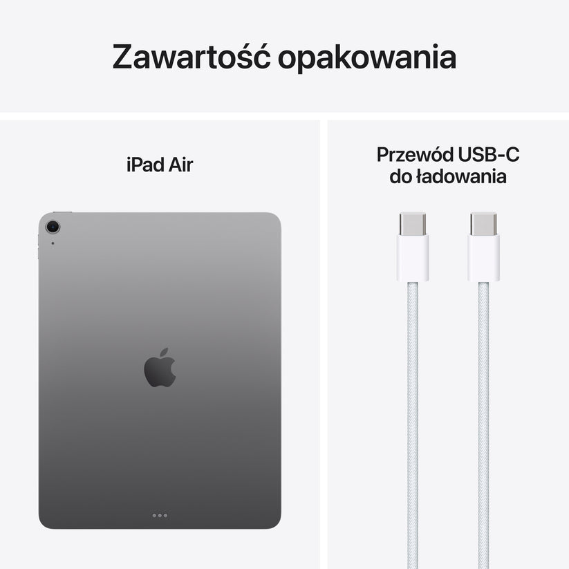 Apple iPad Air 13" M3 128GB Wi-Fi (7.gen) gwiezdna szarość - 2025